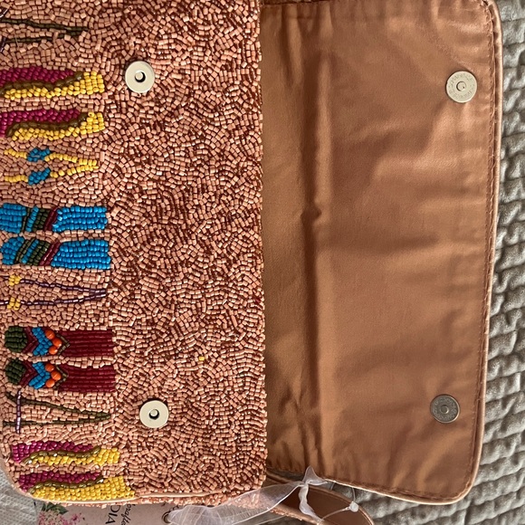 Beaded Multicolor Clutch - Picture 3 of 5